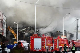 19 lính cứu hỏa Trung Quốc thương vong trong một vụ hỏa hoạn