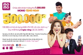 100.000 cơ hội sử dụng miễn phí với Momo