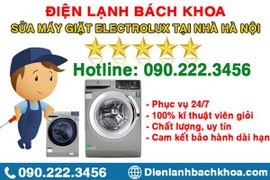 Dịch vụ sửa máy giặt Electrolux tại Hà Nội 24/24h