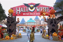 Không khí Halloween ngập tràn Bà Nà Hills 