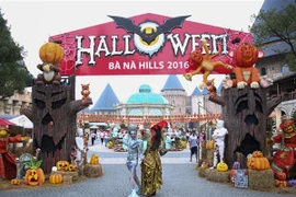 Không khí Halloween ngập tràn Bà Nà Hills 