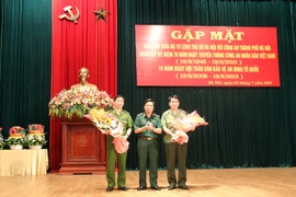 Thắm đượm tình đồng chí, đồng đội quân đội - công an