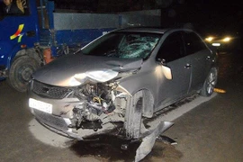 Lái xe Trung Quốc gây tai nạn chết người trên phố Thanh Nhàn