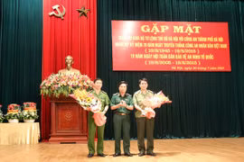 Thắm đượm tình đồng chí, đồng đội quân đội - công an