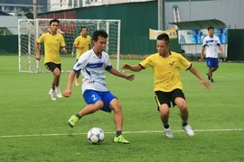 Bữa tiệc bàn thắng trong trận giao hữu cởi mở