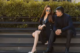 Bình Minh không thể rời mắt khỏi quý cô Trang Nhung