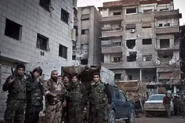 Quân đội Syria vây chặt phiến quân IS ở Al-Bab