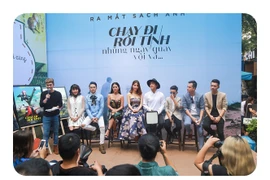 Phim "Chạy đi rồi tính" ra mắt sách ảnh hành trình quay phim 