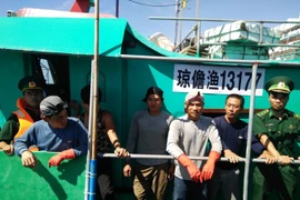 Chặn tàu cá Trung Quốc 13177 vi phạm chủ quyền vùng biển Việt Nam