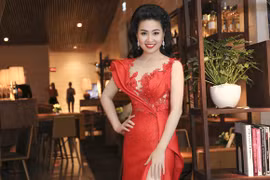 Diễn viên Lê Khánh "lột xác" lộng lẫy trong ngày ra mắt phim