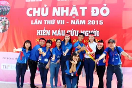 Hoa hậu Đặng Thu Thảo hiến máu hưởng ứng “Ngày Chủ nhật Đỏ”