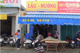 Giải quyết mâu thuẫn tại quán lẩu nướng, một người chết