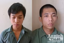 Bắt nhóm trộm “nhảy xe” trên bờ đê