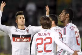 AC Milan chết hụt tại Renzo Barbera