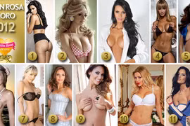 Evangelina Anderson đoạt giải WAGs xinh đẹp nhất 2012
