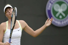 Sharapova bị loại 