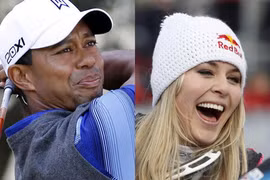 Tiger Woods cặp kè kiều nữ trượt tuyết