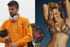 Pique được siêu mẫu bikini giải oan