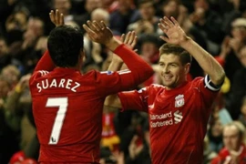 Liverpool đánh tennis trên sân Anfield