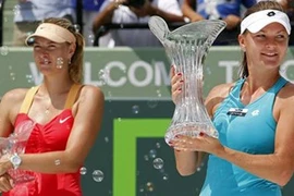 Sharapova lại về nhì trong một giải đấu