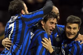 Inter giành chiến thắng sít sao 