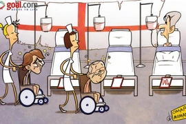 HLV Ferguson và Mancini nhập viện cùng Wenger 