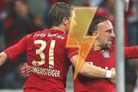  Sao Bayern choảng nhau trên sân tập 