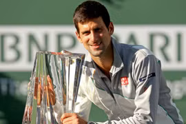 Hạ Federer, Djokovic lần thứ 3 "lên đỉnh" ở Indian Wells