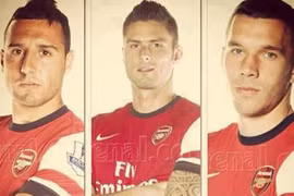 Bộ ba Cazorla - Podolski - Giroud sẽ tỏa sáng? 