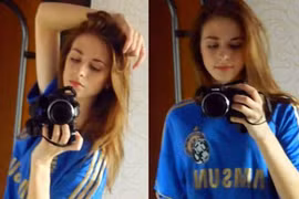 Fan nữ Chelsea xinh như thiên thần