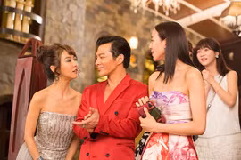 Dàn sao vui chơi quá đà trong bữa tiệc xa hoa của "đại gia" Trần Bảo Sơn