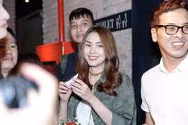  Hà Tăng và dàn sao Việt hào hứng chúc mừng MV mới của Trà My Idol 