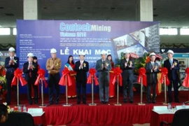 Khai mạc triển lãm Contech Mining 2015