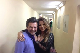Thomas Anders khuyên Sandra nên ăn thử bún chả Việt Nam