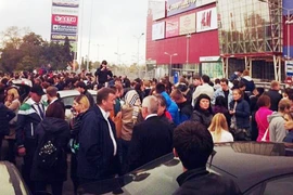 Trung tâm thương mại Matxcơva bị đe dọa đánh bom