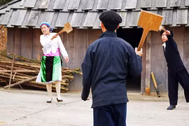 Đánh yến giao duyên ở “Mường Trời”