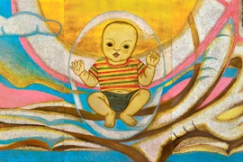 “Dòng chảy” mới của họa sỹ Nguyễn Thị Hiền