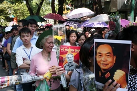 “Chúng tôi đều coi Đại tướng như cha”