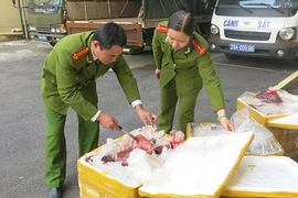 Trên 3 tạ gan bò chưa kịp “xuất khẩu”