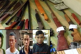 Bắt 4 đối tượng giết người tại nhà nghỉ Hương Rừng 