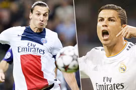 "Show diễn" của Ibrahimovich & Ronaldo