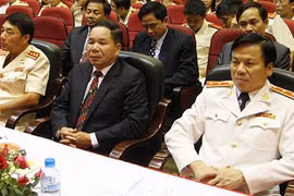 Nhà nước Lào trao Huân chương Lao động cho cán bộ chiến sĩ Tổng cục V, Bộ Công an