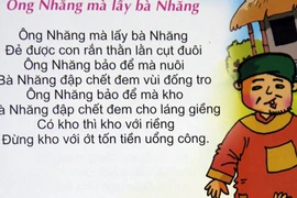 Sách đồng dao có nội dung phản cảm 