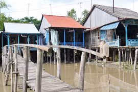 Nét Tây Bắc ở vùng lũ An Giang