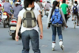 Trượt patin - mối nguy hiểm trên đường phố