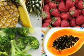 Một số rau quả nhiều vitamin C hơn cam