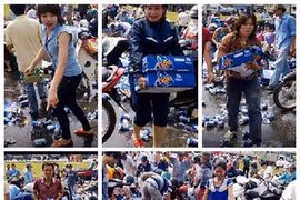 Lợi dụng xe bị tai nạn “hôi” bia, có phạm tội công nhiên chiếm đoạt tài sản không?