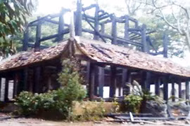 Cháy lớn ở đền thờ Trung túc vương Lê Lai