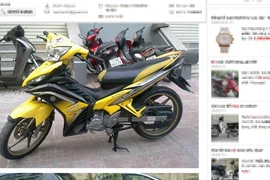 Vị khách mua xe qua mạng