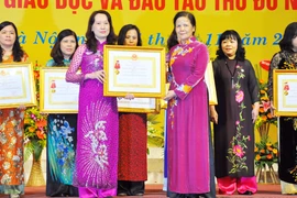 Tuyên dương nhà giáo mẫu mực Thủ đô